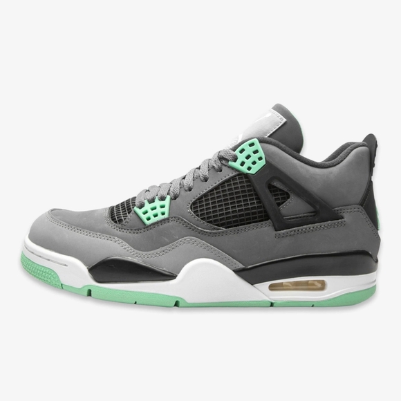 Nike Jordan 4 Retro Green Glow Mens Size 8.5 (Womens 10) Style 308497-033